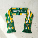 Global Soccer Event 2026 Australia Scarf Bold Stripe Accent