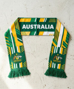 Global Soccer Event 2026 Australia Scarf Bold Stripe Accent