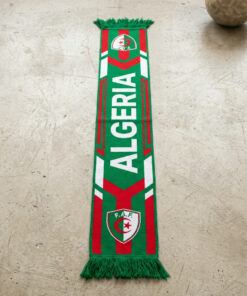 Global Soccer Event 2026 Algeria Scarf Modern Merch Look