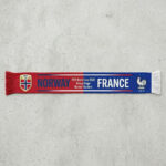 Global Soccer Event 2026 Norway Vs France Football Scarf Flag Graphics
