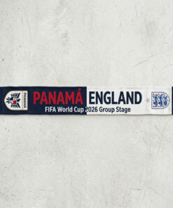 Global Soccer Event 2026 Panama Vs England Match Day Souvenir Football Scarf