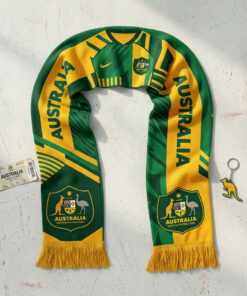 Global Soccer Event 2026 Australia Scarf Classic Tassel Ends