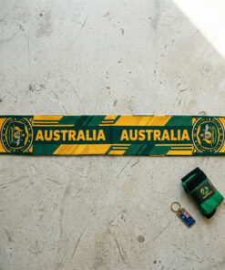 Global Soccer Event 2026 Australia Scarf National Color Split
