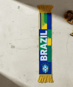 Global Soccer Event 2026 Brazil Scarf Supporter Style Accessory