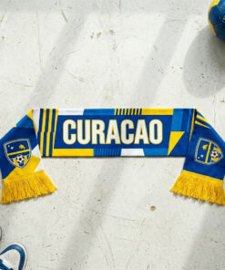 Global Soccer Event 2026 Curaçao Scarf Vibrant Summer Theme