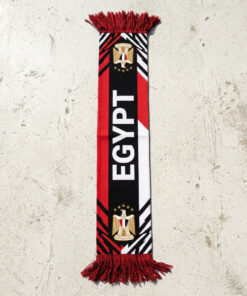 Global Soccer Event 2026 Egypt Scarf Classic Fringed Edge