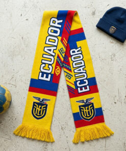 Global Soccer Event 2026 Ecuador Scarf Dual FEF Crests