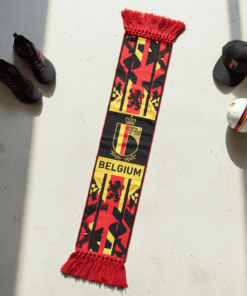 Global Soccer Event 2026 Belgium Scarf Iconic Team Emblem