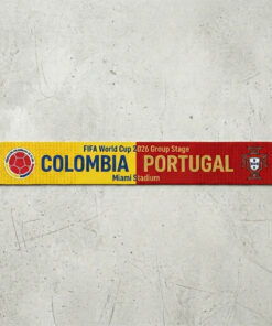 Global Soccer Event 2026 Colombia Vs Portugal Football Scarf Classic Match Day