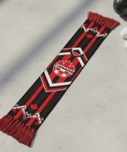 Global Soccer Event 2026 Canada Scarf Bold Maple Logo