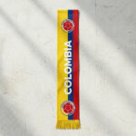 Global Soccer Event 2026 Colombia Scarf Modern Art Print
