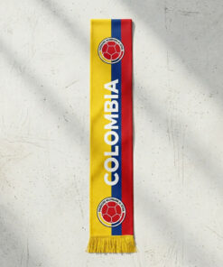 Global Soccer Event 2026 Colombia Scarf Modern Art Print