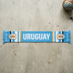 Uruguay Scarf Global Soccer Event 2026 In National Colors For Soccer Fans Worldwide