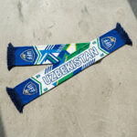 Uzbekistan Scarf Global Soccer Event 2026 With Unique Geometric Pattern Design