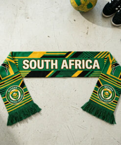 South Africa Scarf Global Soccer Event 2026 Athletic Knit Fan Merchandise