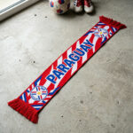 Paraguay Scarf Global Soccer Event 2026 Soft Knit Fabric Clear Graphics