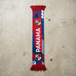 Panama Scarf Global Soccer Event 2026 Dynamic Central Typography