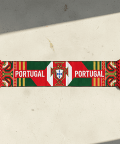 Portugal Scarf Global Soccer Event 2026 Classic Fringed Tassels Accent