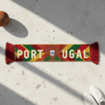 Portugal Scarf Global Soccer Event 2026 Highlighting National Flag Colors