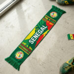 Senegal Scarf Global Soccer Event 2026 National Colors Print