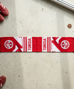 Tunisia Scarf Global Soccer Event 2026 Classic Knit Scarf For Eagles Supporters