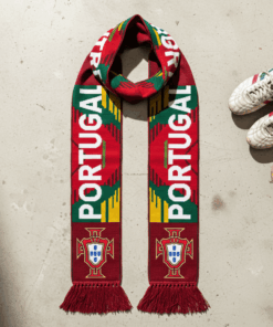 Portugal Scarf Global Soccer Event 2026 Premium Jacquard Knit Style
