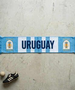 Uruguay Scarf Global Soccer Event 2026 Official Team Crest In Clear Graphic Layout