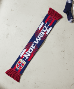Norway Scarf Global Soccer Event 2026 With Intricate Lion Crest Design