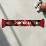 Portugal Scarf Global Soccer Event 2026 Soft Knit And Embroidered Details