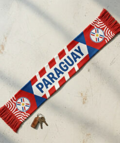Paraguay Scarf Global Soccer Event 2026 Distinctive National Team Identity
