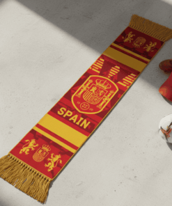 Spain Scarf Global Soccer Event 2026 Modern Fan Accessory Design