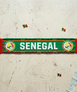 Senegal Scarf Global Soccer Event 2026 Ethnic Geometric Graphic Accents