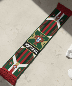 Portugal Scarf Global Soccer Event 2026 With Bold Central Typography