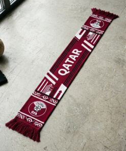 Qatar Scarf Global Soccer Event 2026 Highlighting Traditional Arabic Patterns