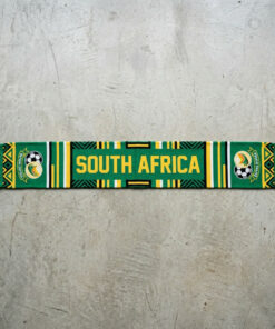 South Africa Scarf Global Soccer Event 2026 Vibrant Tribal Pattern