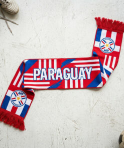 Paraguay Scarf Global Soccer Event 2026 Traditional PFF Shield Identification