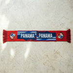 Panama Scarf Global Soccer Event 2026 High Quality Red Fringe