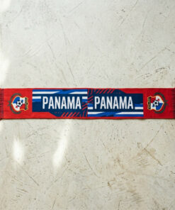 Panama Scarf Global Soccer Event 2026 High Quality Red Fringe