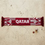 Qatar Scarf Global Soccer Event 2026 Featuring Central Qatar Typography