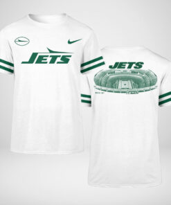 Unisex New York Jets White Out Uniform Shirt for Football Fans