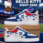 Buffalo Bills x Hello Kitty Night 2026 Blue Shoes Sneakers for Football Fans