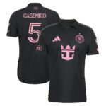 Carlos Casemiro Inter Miami CF 2026 Black Soccer Jersey for Soccer Fans