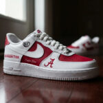 Custom Name Alabama Crimson Tide 2026 Air Force 1 Shoes Sneakers