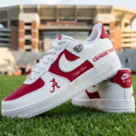 Custom Name Alabama Crimson Tide 2026 Air Force 1 Shoes Sneakers