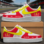 Custom Name And Number Formula One x Red Bull Shoes Sneakers for Formula 1 Fans