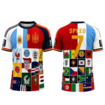 Custom Name And Number IShowSpeed All Countries World Cup 2026 Mashup Graphic Shirt for Soccer Fans