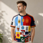 Custom Name And Number IShowSpeed All Countries World Cup 2026 Mashup Graphic Shirt for Soccer Fans