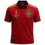 Custom Name And Number Spain World Cup 2026 Champions Polo Shirt for Soccer Fans