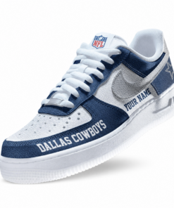 Custom Name Dallas Cowboys New Version 2026 Shoes Sneakers for Football Fans