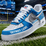 Custom Name Detroit Lions New Version 2026 Shoes Sneakers for Football Fans